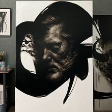 Detalles  de "Memoria Fragmentae". Un progetto di Belle arti, Pittura ad olio, Illustrazione tradizionale, Pittura, Calligrafia e Creatività di Gustavo Velasco - 26.08.2022