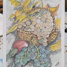 Bodegon. Traditional illustration project by Hector Cabrera - 08.26.2022