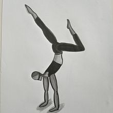 My project for course: Figure Drawing for Beginners. Fine Arts, Sketching, Pencil Drawing, Realistic Drawing, Figure Drawing, and Drawing project by Sandra Patrusca - 08.26.2022