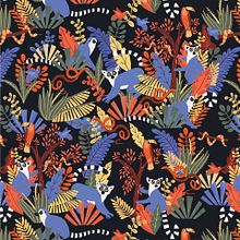 My project for course: Digital Pattern Illustration Inspired by Flora and Fauna. Un proyecto de Ilustración tradicional, Pattern Design, Dibujo, Ilustración digital e Ilustración botánica de Pamela Farhat - 24.07.2022