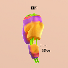 Edward. 3D, Art Direction, Concept Art, and Creativit project by Azul Hudson - 08.26.2022