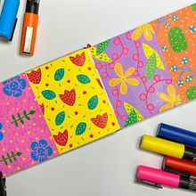 Mi proyecto del curso: Patrones botánicos en sketchbook: conquista la página en blanco. Traditional illustration, Pattern Design, Botanical Illustration, and Sketchbook project by Christel - 08.27.2022