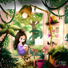 Mi proyecto del curso: Escenas atmosféricas en Procreate: pinta con colores y luces . Een project van Digitale illustratie y Traditionele illustratie van Yutzil Duque Hernández - 27.08.2022