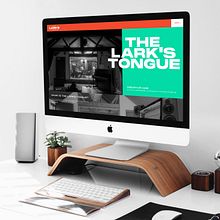 The Lark's Tongue. Projekt z dziedziny Br, ing i ident, fikacja wizualna, Web design, Tworzenie stron internetow i ch użytkownika Alex Addison - 14.04.2022