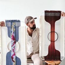 FLUIR (arte têxtil). Un progetto di Artigianato, Belle arti, Textile Design, Tessitura e Creatività di Julio de Paiva - 27.08.2022