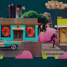 videoclip Cigarro . Desain, Ilustrasi tradisional, Musik, Grafik Gerak, Arahan Seni, Dan Kolase proyek oleh raquel pinheiro - 11.05.2019