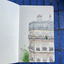 Paris . % elsa_thumerel tarafından hazırlanan Eskiz çizimi, Çizim, Mimari İllüstras, on, Eskiz defteri, Mürekkep İllüstras, Ve onu projesi - 08.27.2022