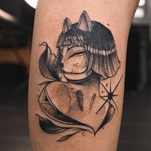 Mi proyecto del curso: Diseño de tatuaje de autor con Procreate. Projekt z dziedziny Trad, c, jna ilustracja, Projektowanie graficzne,  R, sunek, Ilustracja c, frowa, Projektowanie tatuaż, R, sunek c i frow użytkownika hi deivi - 27.08.2022