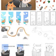 My project for course: Visual Narrative for Picturebooks: Create a Playful World. Un progetto di Illustrazione tradizionale, Design editoriale, Disegno, Stor, board, Illustrazione infantile, Narrativa e Albo illustrato di Emrys Augustus - 23.08.2022