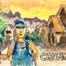 My project for course: Artistic Watercolor Sketching: Dare to Express Your Ideas. Projekt z dziedziny Trad, c, jna ilustracja, Sketching, Kreat, wność,  R, sunek, Malowanie akwarelą i Sketchbook użytkownika Brad Salomons - 27.08.2022