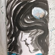 Il mio progetto del corso: Illustrazione sperimentale e creativa con china e acrilico. Projekt z dziedziny  Sztuki piękne, Trad, c i jna ilustracja użytkownika sara.deliseo - 28.08.2022