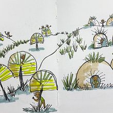 My project for course: The Art of Sketching: Transform Your Doodles into Art. Traditional illustration, Pencil Drawing, Drawing, and Sketchbook project by Mariama Ross - 08.28.2022
