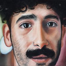 Mi proyecto del curso: Retrato realista al pastel tiza. Traditional illustration, Fine Arts, Drawing, Portrait Drawing, and Realistic Drawing project by Maria Del Mar González - 08.28.2022