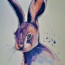 My project for course: Experimental Watercolor Techniques for Beginners. Projekt z dziedziny Trad, c, jna ilustracja,  Sztuki piękne, Malowanie akwarelą, Ilustracja naturalist i czna użytkownika Juliana Buglia - 25.08.2022