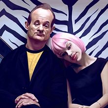 Lost In Translation Caricature Movie Homage Commission. Un progetto di Illustrazione tradizionale di Rob Snow - 05.12.2021