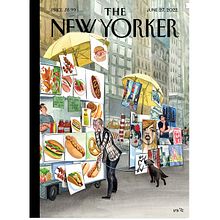 The New Yorker Cover, June 2022. Traditional illustration, and Watercolor Painting project by Victoria Tentler-Krylov - 08.29.2022