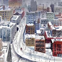 Urban Travel Sketches. Traditional illustration, Sketching, and Sketchbook project by Victoria Tentler-Krylov - 08.29.2022