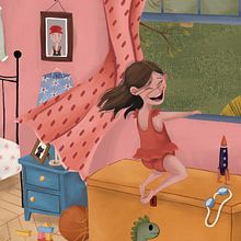 LLUVIA DE VERANO escrito por Laura Szwarc editado por Del Naranjo Ein Projekt aus dem Bereich Traditionelle Illustration, Design von Figuren und Verlagsdesign von Maria Carranza - 01.08.2022