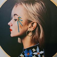 My project for course: Photo Embroidery on Fabric. Photograph, Paper Craft, Printing, Embroider, DIY, and Textile Design project by Krmiña Fajardo - 08.29.2022