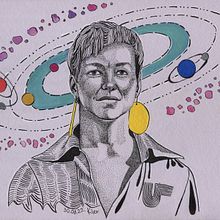 My project for course: Ink Portraits with Lines and Dots. Un projet de Dessin au cra, on, Dessin, Dessin réaliste, Dessin anatomique et Illustration à l'encre de Svetlana Volchak - 29.08.2022