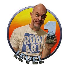Level One Patreon Badge. Un progetto di Illustrazione tradizionale di Rob Snow - 09.12.2018
