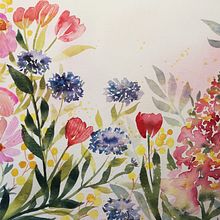 My project for course: Artistic Floral Watercolor: Connect with Nature. Un progetto di Illustrazione tradizionale, Pittura, Pittura ad acquerello e Illustrazione botanica di marieke_roelof - 30.08.2022