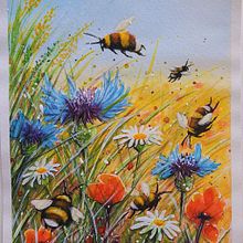 My project for course: Illustrating the Natural World with Watercolor and Charcoal. Projekt z dziedziny Trad, c, jna ilustracja,  Malarstwo, Ilustracja naturalist i czna użytkownika Juliana Buglia - 03.09.2022