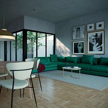 Meu projeto do curso: Visualização arquitetônica com V-Ray para SketchUp. Projekt z dziedziny  Architektura, Architektura wnętrz, Architektura c, frowa i Wizualizacja architektoniczna użytkownika Alanis Andrade - 30.08.2022