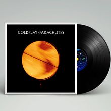 Disco de vinilo - Coldplay Parachutes. Design, e Música projeto de jesusenriqueumf - 25.08.2022
