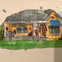 My project for course: Expressive Architectural Sketching with Colored Markers. Projekt z dziedziny Sketching,  R, sunek,  R, sunek architektoniczn, Sketchbook,  R i sunek atramentem użytkownika Artist 1234 - 27.08.2022