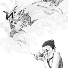 Mi proyecto del curso: Técnicas de dibujo tradicional con Procreate. Projekt z dziedziny Trad, c, jna ilustracja,  R, sunek, Ilustracja c, frowa, Portret, R, sunek c i frow użytkownika Gus Díaz - 02.09.2022