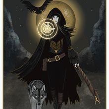 My project for course: Sci-fi and Fantasy Illustration in Procreate. Un projet de Design , Illustration traditionnelle, Illustration numérique , et Conception numérique de Diana Poell - 31.08.2022