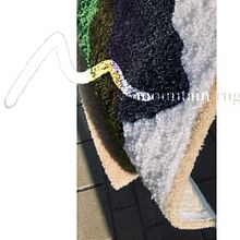 Mountain rug. Design, Traditional illustration, Sewing, Arts, and Crafts project by Katerina Stryckova - 08.30.2022