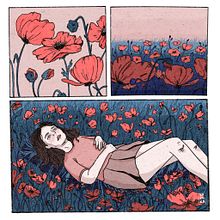 Poppies are my favourite flowers.. Un progetto di Illustrazione tradizionale di Andrea - 31.08.2022