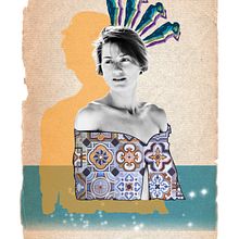My project for course: Artistic Mixed-media Collages. Collage, Digital Illustration, Digital Design, and Editorial Illustration project by Анна Ворон - 08.15.2022