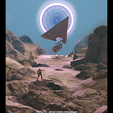 -Desert-. 3D, Digital Illustration, and 3D Design project by BhimAguilar - 09.01.2022