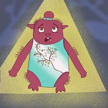 Monster. Traditional illustration project by alvaro.rein.dalmases - 09.01.2022