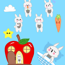 My project for course: Kawaii Illustration: Create Charming Characters. Un projet de Illustration traditionnelle, Conception de personnages , et Manga de Laura Knight - 29.08.2022