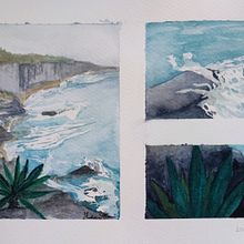Il mio progetto del corso: Paesaggi ad acquerello ricchi di atmosfera. Fine Arts, Painting, and Watercolor Painting project by Federica Attanasi - 09.01.2022