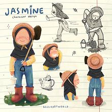 My project for course: Online Portfolio for Children’s Book Illustrators. Projekt z dziedziny Trad, c, jna ilustracja, Grafika ed, torska, Stor, board, Zarządzanie portfolio, Ilustracje dla dzieci, Narracja, Zarządzanie, Produkt, wność i Książka obrazkowa użytkownika Nabila - 26.08.2022