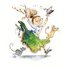 Self-portrait / Just for fun !. Traditional illustration project by Agnès Ernoult - 09.02.2022