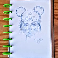 Mi proyecto del curso: Sketchbook de retrato: explora el rostro humano. Sketching, Drawing, Portrait Drawing, Artistic Drawing, Sketchbook, and Traditional illustration project by Yesica Anaya - 09.02.2022