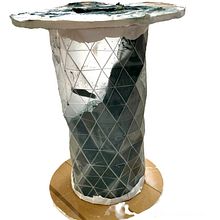 My project for course: Geometric Handmade Molds: Design 3D-faceted Objects. Design, Accessor, Design, Arts, Crafts, Fine Arts, Interior Design, Decoration, Interior Decoration, and DIY project by Donna Clerkin - 09.02.2022