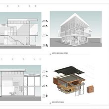 Mi proyecto del curso: Diseño y modelado arquitectónico 3D con Revit. Projekt z dziedziny 3D,  Architektura, Architektura wnętrz,  Modelowanie 3D, Architektura cyfrowa i Wizualizacja architektoniczna użytkownika Karina Hdz - 30.08.2022