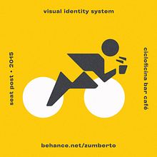 Seat Post • Cicloficina Bar Café. Design, Br, ing & Identit project by zumberto - 09.02.2022