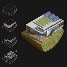 My project for course: Artistic Architectural Sketching with Procreate. Un proyecto de Arquitectura, Bocetado, Ilustración digital, Arquitectura digital e Ilustración arquitectónica de archi_wiolczyk - 02.09.2022