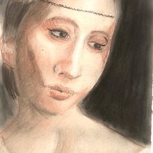 Mi proyecto del curso: Dibujo de retrato clásico: el método del Renacimiento. Fine Arts, Sketching, Drawing, Portrait Drawing, Realistic Drawing, and Artistic Drawing project by navarrisimoalex - 09.02.2022