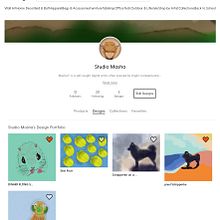 My project for course: Society6 Store Creation and Management from Scratch. Un proyecto de Marketing Digital, e-commerce y Business de Masha Fedotov - 03.09.2022