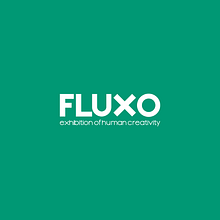 Fluxo Exhibition | Logo Design. Un proyecto de Diseño, Ilustración tradicional, Diseño de logotipos, Br, ing e Identidad y Diseño gráfico de EDS Communication - 22.05.2021