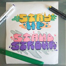 Mi proyecto del curso: Lettering inspirado en grafiti. Projekt z dziedziny T, pografia,  Kaligrafia, T, pografia, Projektowanie t, pografii,  Pismo dekorac i jne użytkownika Jessica Mercado González - 03.09.2022